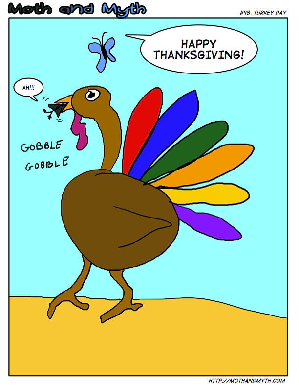 Turkeys clearly have parrot feathers... right?!